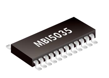 LED Driver IC -16-Channel Constant  MBI5035